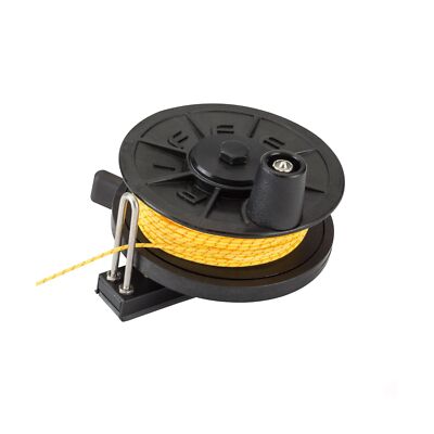 Low PRO Horizontal Reel (125ft x 600 lb Spectra Line)- Flat Mount Regular