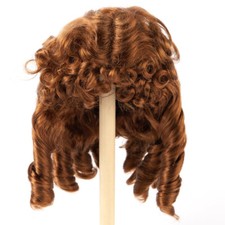 Monique Synthetic Mohair Breanna Golden Auburn 12"-13" Doll Wig
