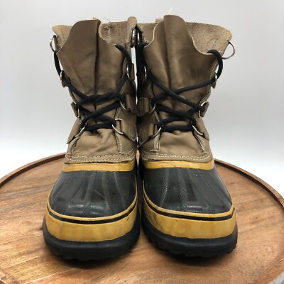 Sorel Womens Caribou Kaufman Snow Boots Sz 5 Original Made In
