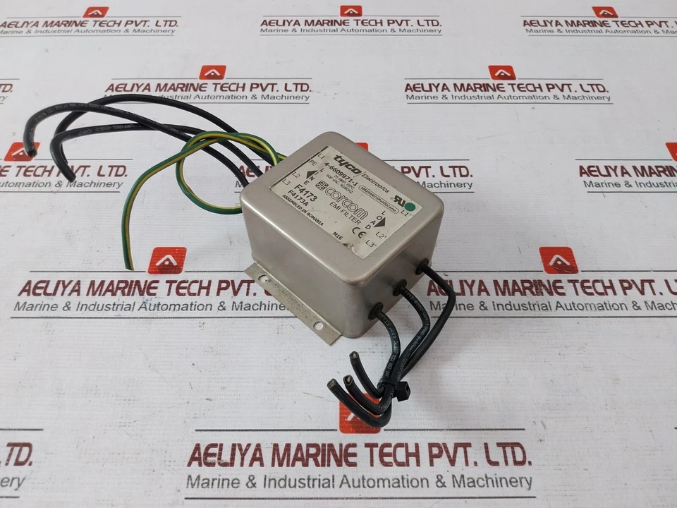 TYCO ELECTRONICS 4-6609971-1 EMI Filter 600 VAC 50/60HZ 3HNP03316-1/00 - Image 3 of 4