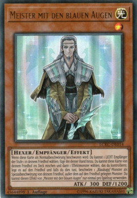 yugioh 1x master with blue eyes LCKC-EN014 ULTRA RARE GERMAN
