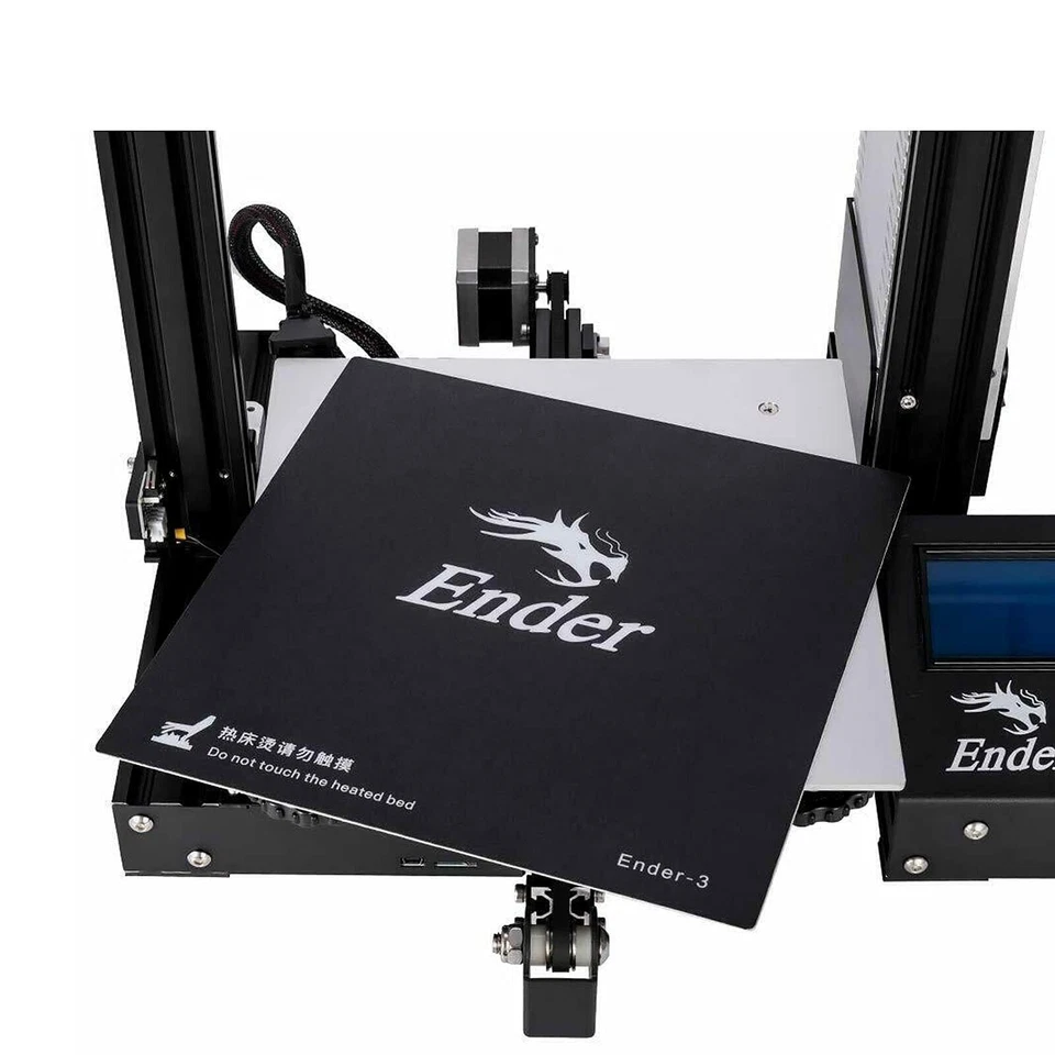 New Official Creality 3D Ender 3 3D Printer Kit / 3 RollS PLA Filament White US - Image 4 of 4