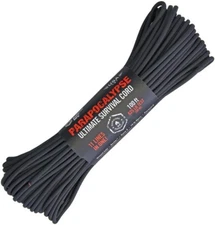 625lb, 11 Lines 100 ft Atwood Rope MADE IN USA Parapocalypse Black RG1294H &