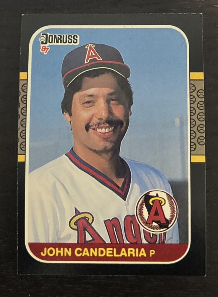 1987 Donruss - John Candelaria - California Angels - #551