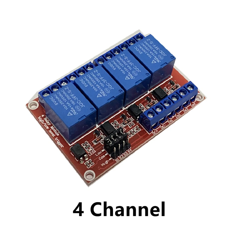 Relay Module Interface Boards for Arduino Low Level Trigger 1/2/4/6/8 Channels - Image 4 of 4