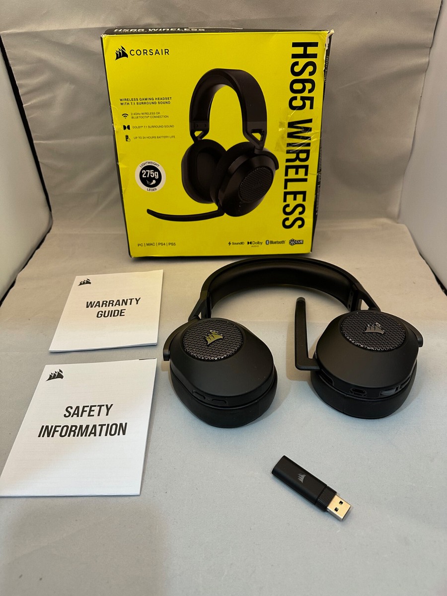 Wireless Gaming Corsair Wireless Headset Yellow Hs70 Bluetooth