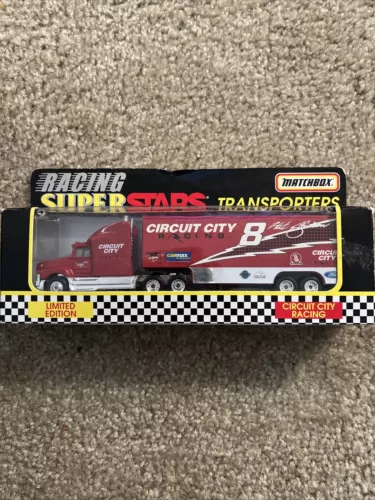1996 Matchbox Super Star Transporter # 8 Circuit City Racing