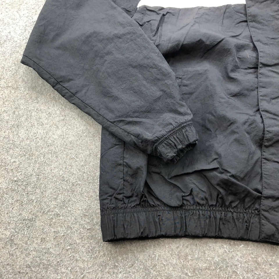 Chaqueta Nike Para Hombre Mediana Negra Blanca Cremallera Swoosh Diosa Internacional de la Victoria Foto 4 de 4