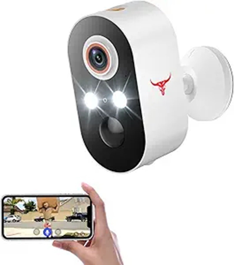 Outdoor Security Camera System 2.4G WiFi Night Vision 1080P HD-image