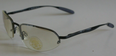 NWT Vintage Clear Tinted Mirrored semi-rimless Wrap around  display picture 3