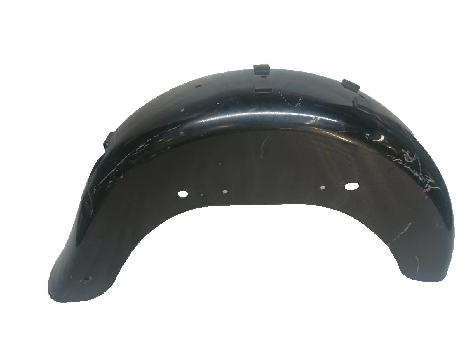 钢黑色摩托车和滑板车挡泥板