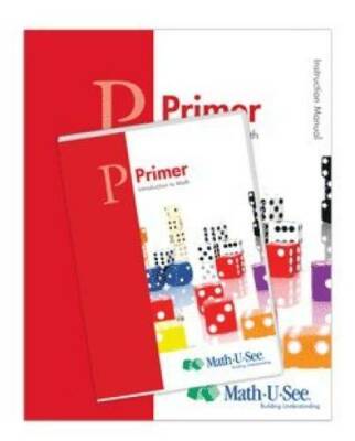 Math-U-See Primer Introduction to Math Instruction Pack - Hardcover ...