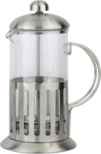 Glass/Stainless Steel Coffee Maker Plunger Cafetiere French Press 350/600&800ML