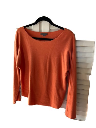 Vince Orange Cashmere Blend sweater 
