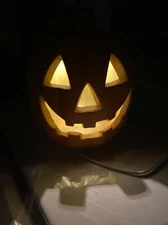 Pumpkin Jack O Lantern Light Halloween THE PAPER MAGIC GROUP 1998 WORKS!