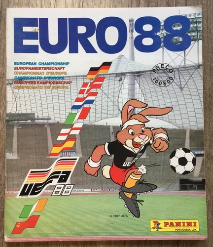 PANINI UEFA EURO 88 COMPLETE FULL ALBUM STICKERS COLLECTION VAN BASTEN LINEKER