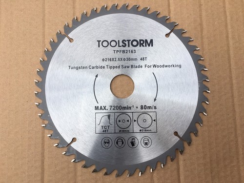 3X216MM Compound Mitre Saw/Table Saw/Drop Saw Blade 24/48/60T 30,25.4,20,16,5/8" - Picture 7 of 12