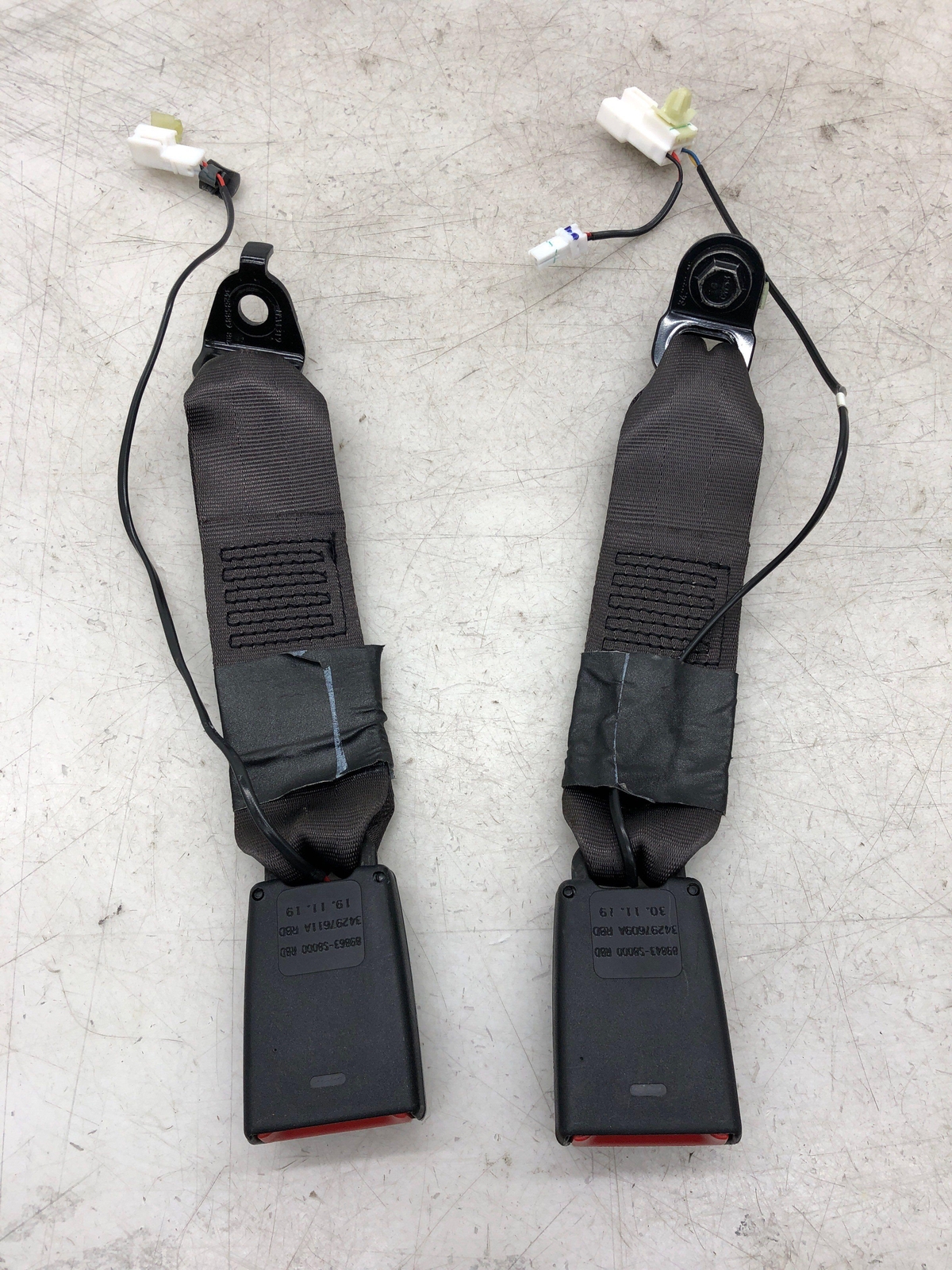 2020-2023 HYUNDAI PALISADE REAR 3RD THIRD ROW SEAT BELT BUCKLE SET ...