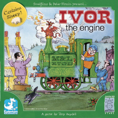 Ivor the Engine Brettspiel von Tony Boydell neu und versiegelt enthält Schafe