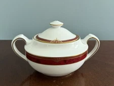 SPODE Bordeaux SUGAR BOWL & LID Made In England