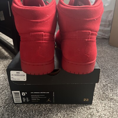 Size 8.5 - Air Jordan 1 Retro High Red Suede 886668050140| eBay Size 8.5 - Air Jordan 1 Retro High Red Suede 886668050140| eBay