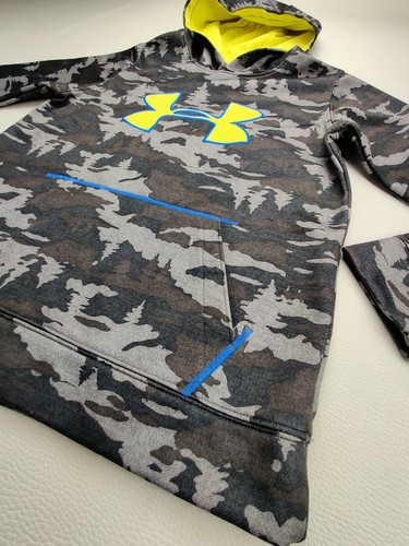Under Armour Storm1 Youth Large Loose Fit Camo Sweatshirt Hoodie - Picture 4 of 11