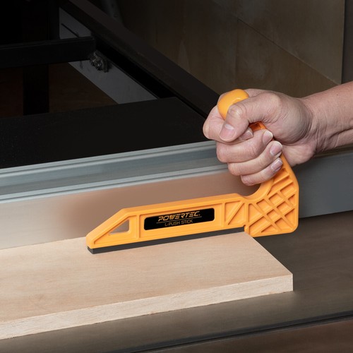 POWERTEC L-Push Stick Deluxe L-Shaped Woodworking Push Tools-2 Pack (71338) - Picture 8 of 10