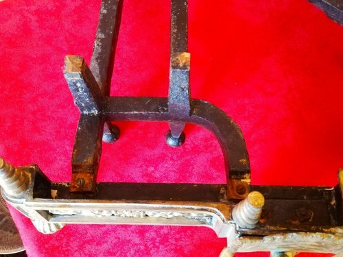 Pair of Louis XVI Chenets - Picture 11 of 12