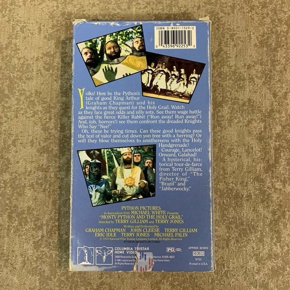 Monty Python and the Holy Grail VHS 1974 - Image 2 of 4