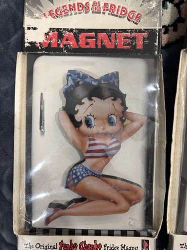 Very Rare Vintage Betty Boop Fridge Magnets - 第 2/5 張圖片
