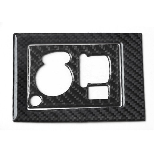 For Chrysler 300 2005-07 Carbon Fiber Car Dim Lights Control Cover Trim Type A - Picture 8 of 12