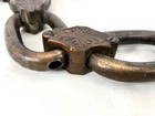 Major Large Brass Japonned Antique Chandelier Chain — photo 4