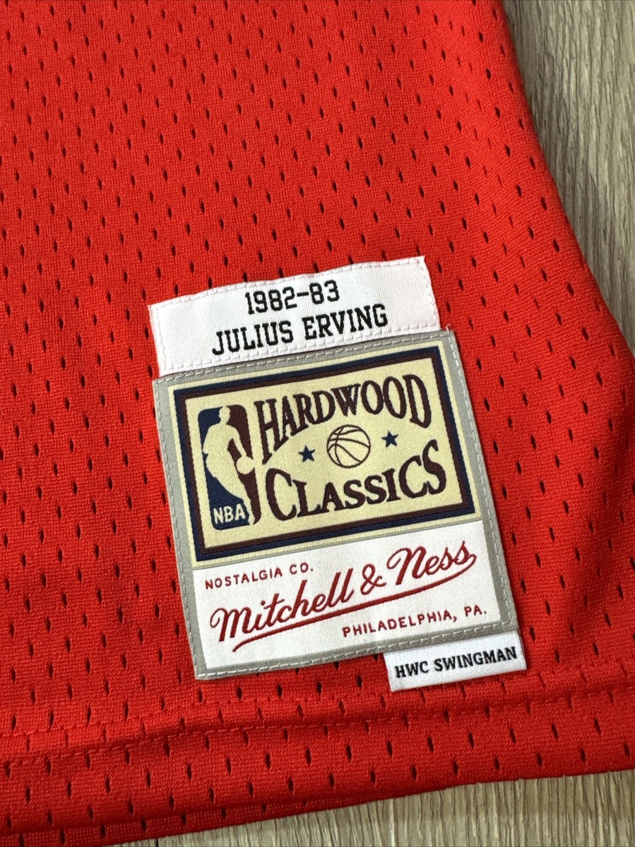 Mitchell & Ness Julius Irving Sixers Jersey Sz 4XL Swingman
