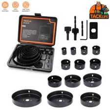 TACKLIFE PHS03C Hole Saw Kit 17 Pcs 3/4  -5  ...