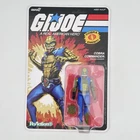 SUPER7 G.I. JOE COBRA COMMANDER WAVE 4 O-RING FIGURE REACTION MOC - UNPUNCHED