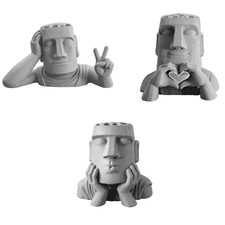 Artistic Aquascapes Stone Figure Planter Basket Aquariums Stone Statue