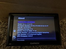 Garmin Drive GPS 52 fonctionnel / testé avec cordons carte GPS pour la conduite