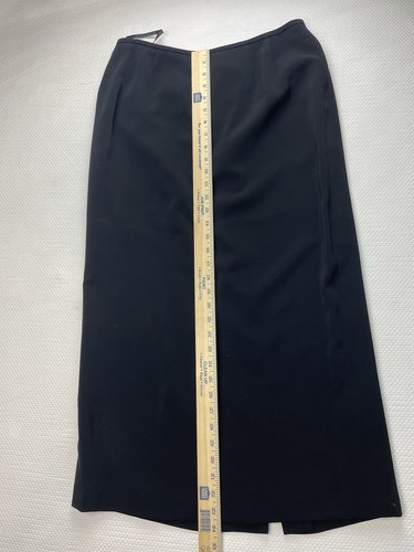 Kasper Women's Classic Lined Skirt Suit Size 10 Black Business Career - Picture 12 of 14