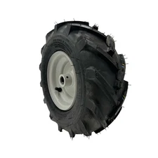 LMTS 13x5.00-6 Tractor Tread Tire & Rim with 1 Inch Hub - Troy-Bilt Tiller Re...