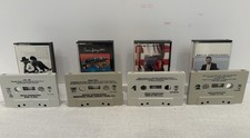 Lot of 4 Bruce Springsteen Music Cassette tapes Born to Run Born USA Greetings 