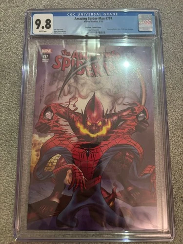 Amazing Spider-Man #797 CGC 9.8 Mayhew Variant ASM 238 cover homage LTD