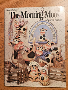 Decorative Tole Hand painting Pattern Book THE MORNING MOOS