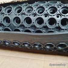 IMPERFECT BOX Crown WSCT35BK 36" x 60" Safewalk-Light Drainage Safety Mat Black