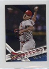 2017 Topps Mini Blue 5/10 Carlos Martinez #523 g4k