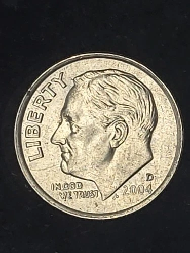 2004 D Roosevelt Dime Circulated
