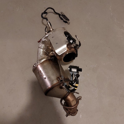 Audi Original A8 4N Diesel Partikelfilter DPF KAT 3.0 TDI 8W0254751B 8W0254751BX