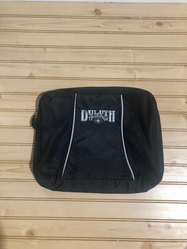 Duluth Trading Black Zippered Suitcase Organizer Accessory Toiletry Bag/Pouch