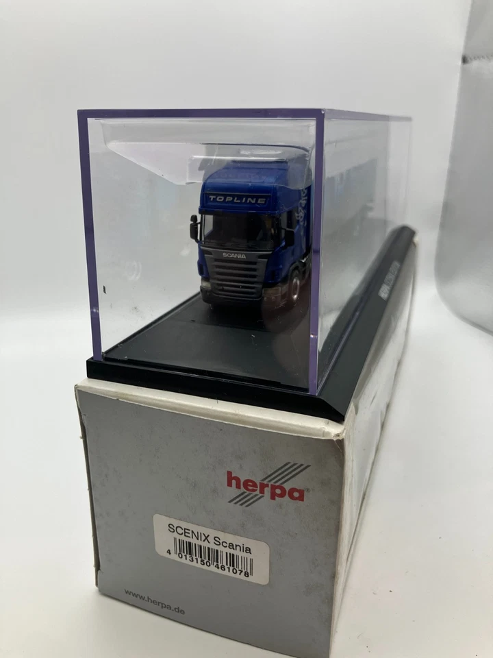Herpa 1/87 461078 Scania R620 V8 Topline Scenix Edition Licht Sound OVP  #K251 - Bild 2 von 2