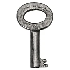 EAGLE LOCK Co. STEAMER TRUNK Key Code 178 - Antique Key Vintage Key - ref.k920