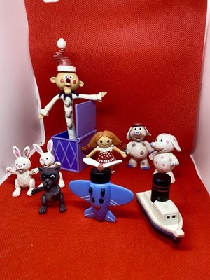 Vtg Memory Lane Island Of Misfit Toys Rudolph Reindeer  Display Lot Of (9) NICE!